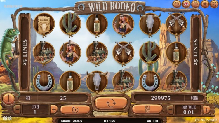 Яркий мир онлайн слотов — это «Wild Rodeo» в казино Play Fortuna